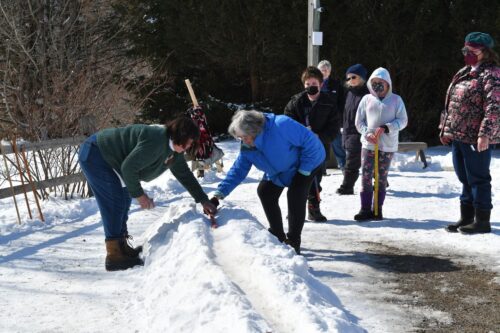 Snowsnake game at Mt. Kearsarge Indian Museum