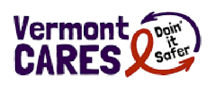 Vermont Cares logo - Doin' it Safer