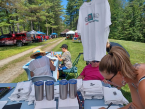 Memory booth at Nulhegan event