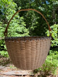 Yarn basket made by Bill Gould